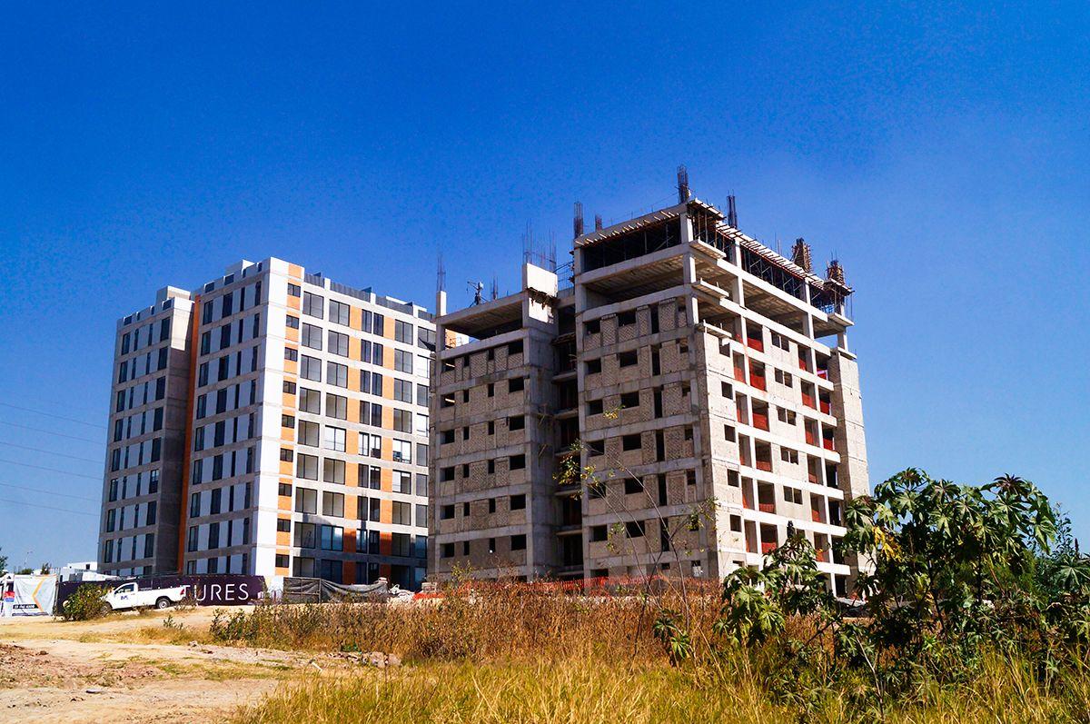 Towers of the Altures project in the Capital Norte area. Photo: Patricia Ramírez. 