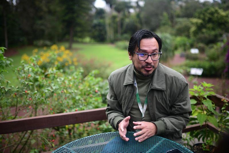 Researcher Edgar Sánchez .JPG