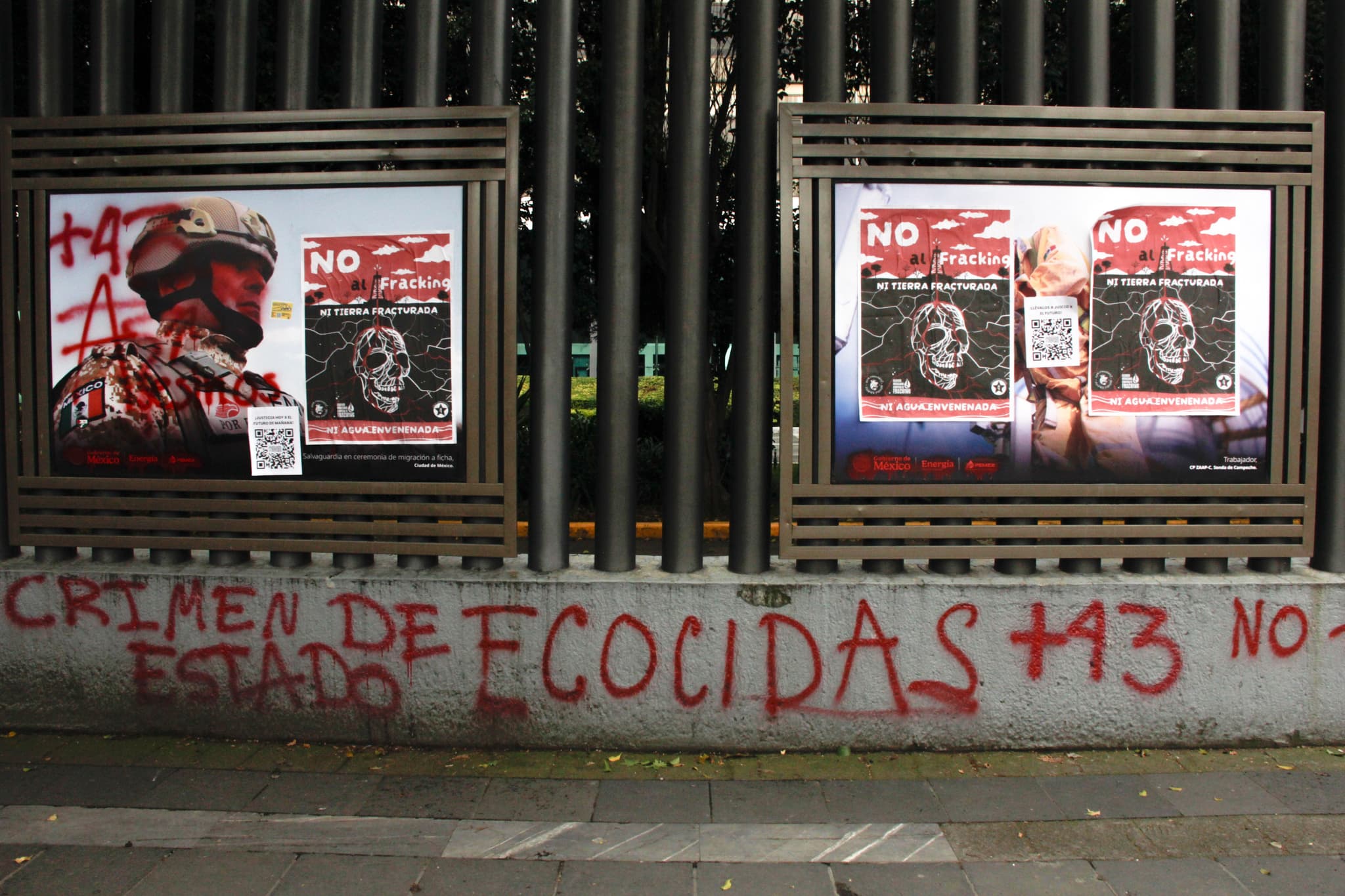 “The fight for Mother Earth is the mother of all struggles”: young people march against Pemex